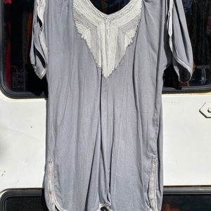 Free People dress with gapping sleeves